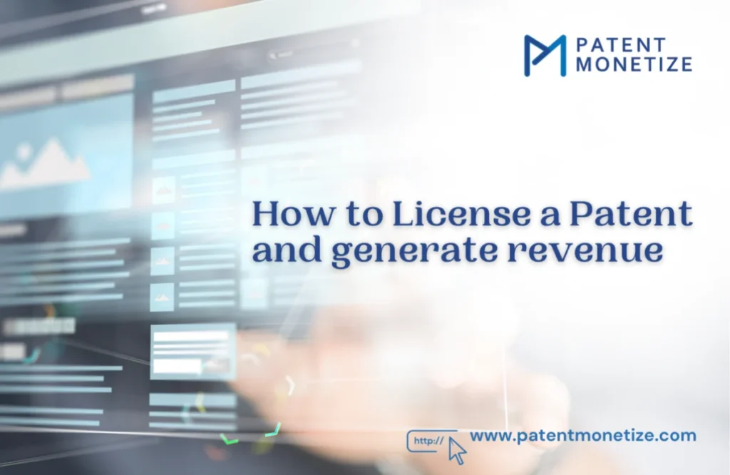licensing patent generate revenue