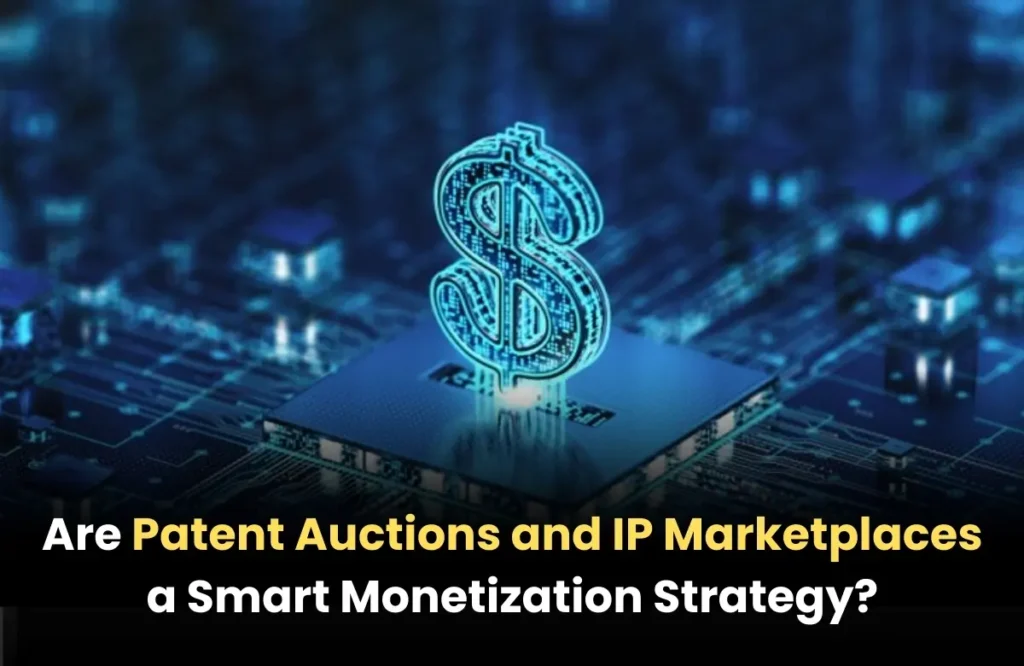 Patent Monetization Strategies, Patent auction vs IP marketplace