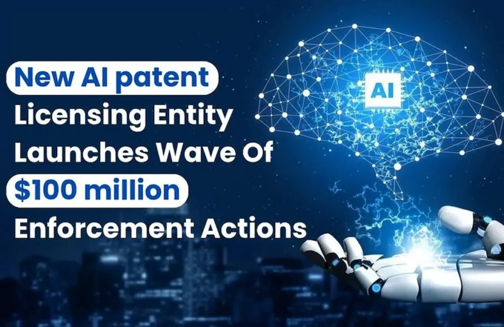AI patent licensing, AI patent licensing $100 million