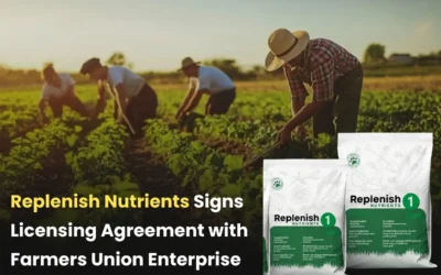 Replenish Nutrients licensing deal, Farmers Union Enterprise licensing deal