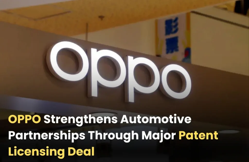 OPPO patent licensing deal, OPPO patent licensing News