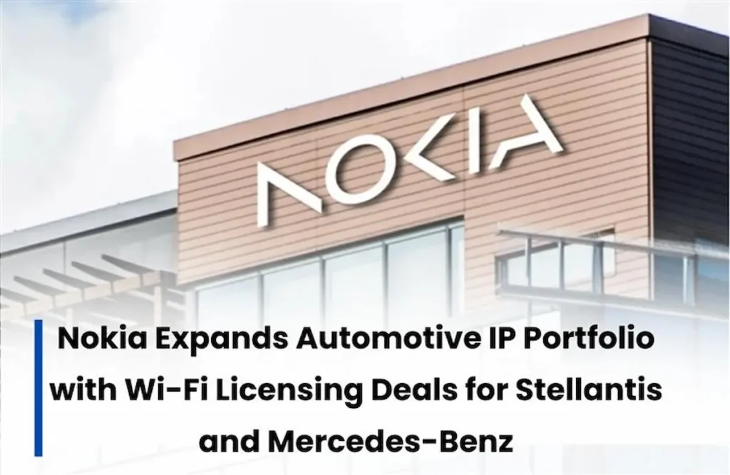 Nokia and Mercedes Patent licensing Deal, Nokia and Mercedes Patent licensing agreement