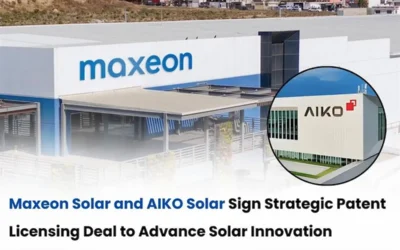 Maxeon and AIKO Patent Licensing Agreement