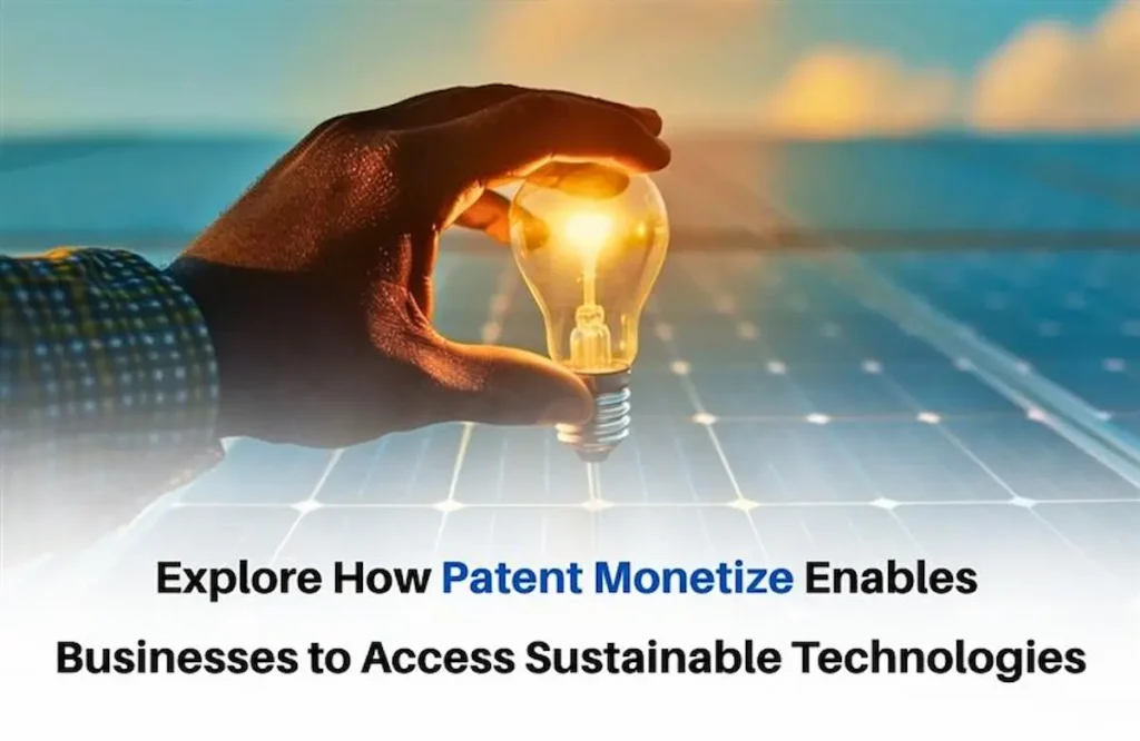 Patent Monetization for Sustainable Technologies, Patent Monteize