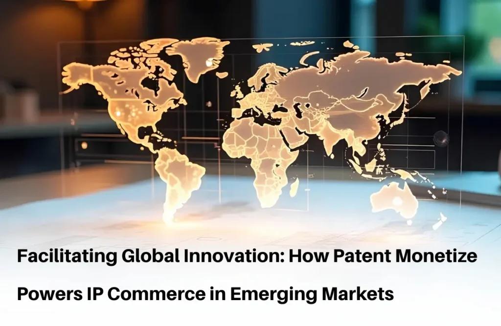 Patent Monetization in Emerging Markets, Patent Monetization IP Commerce, Patent Licensing in Emerging Markets