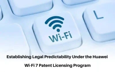 wifi -7 patent licensing program, patent licensing program