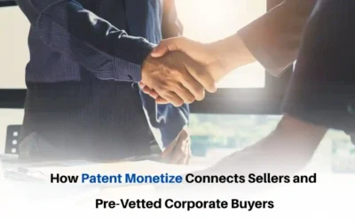patent monetize connects to the buyer and seller