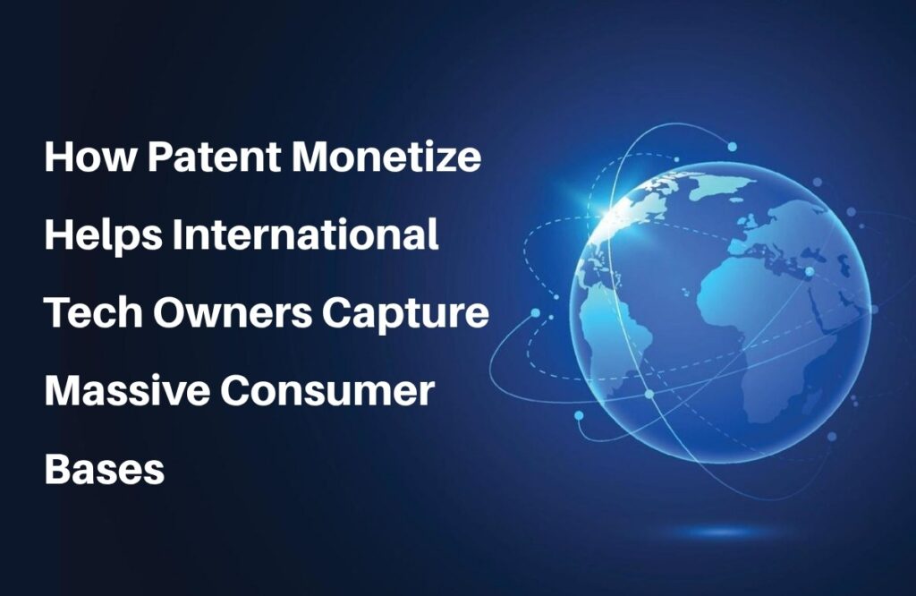 Patent monetize patent licensing