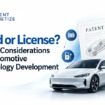 IP Strategy for Build or License for Automotive Companies
